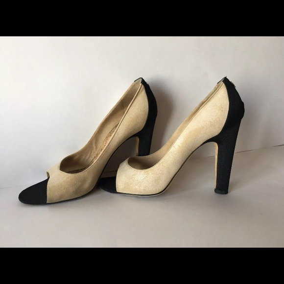 Chanel peep toe platform pumps - Picture 7 of 8